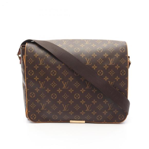 LOUIS VUITTON Brown Monogram Leather Shoulder Bag - Picture 1 of 11